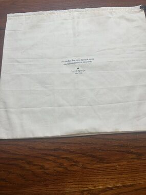 Kate Spade Large Cotton Canvas Dust Bags